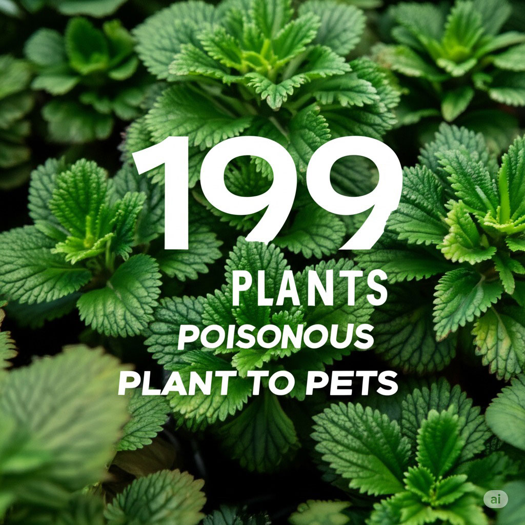 199 plants poisonous plants to pets